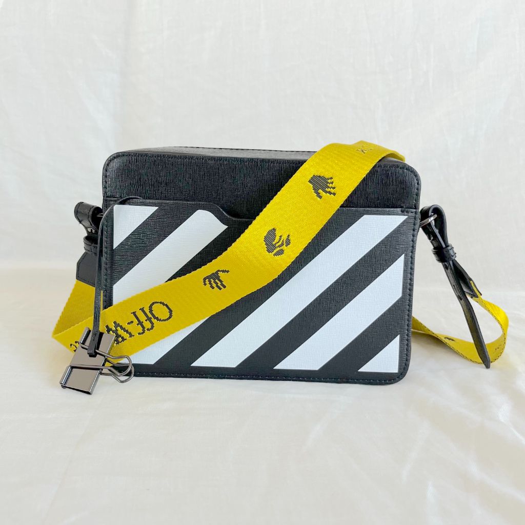 Off-White's Diagonal Stripe Camera Bag