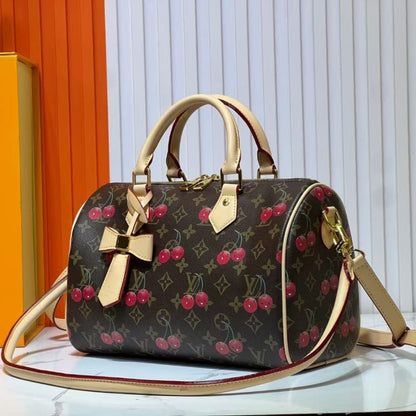 LOUIS VUITTON SPEEDY 30 CHERRY 30CM