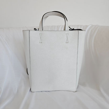 Off-White White Sculpture Shopper Bag