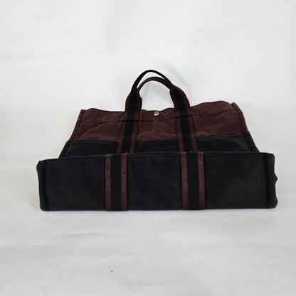 Hermès Gourre Toute 2 Tone Handbag