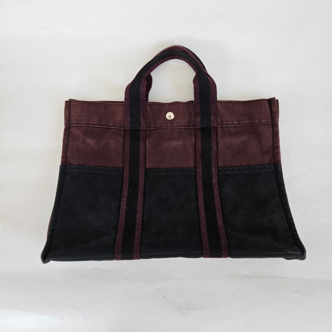 Hermès Gourre Toute 2 Tone Handbag
