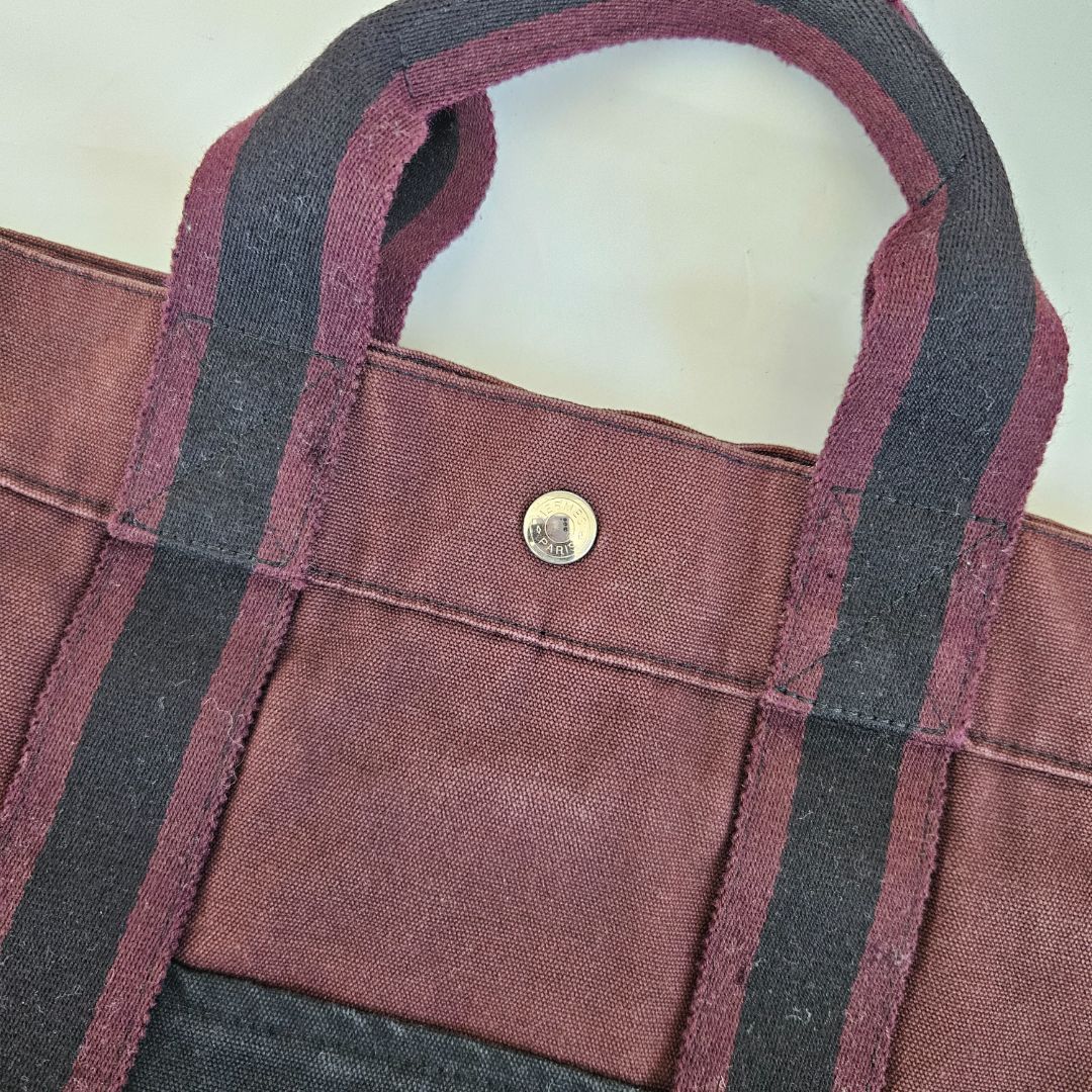 Hermès Gourre Toute 2 Tone Handbag