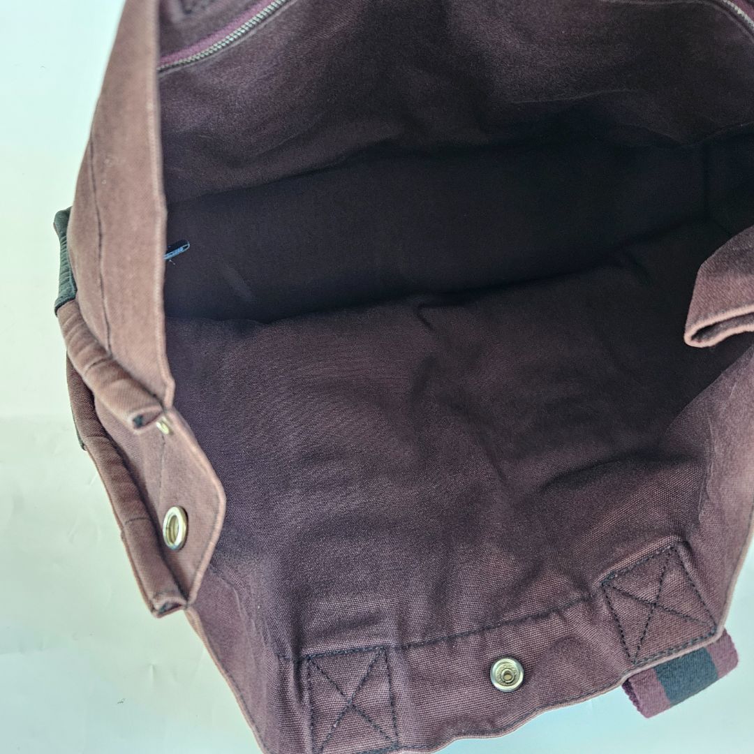 Hermès Gourre Toute 2 Tone Handbag