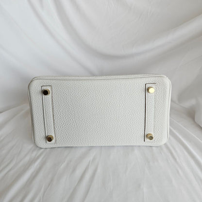 Hermès Birkin 25 Gris Pale Togo GHW