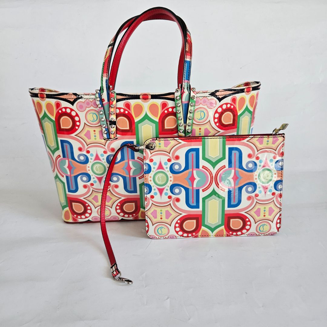 Christian Louboutin Cabata Leather Tote Bag