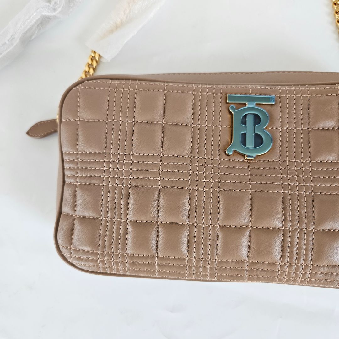 Burberry Small Lola Camera Bag Brown