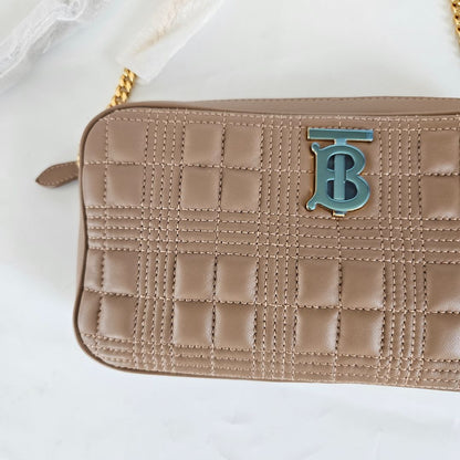 Burberry Small Lola Camera Bag Brown