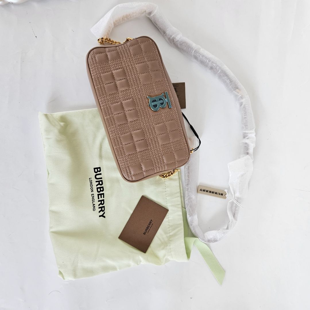 Burberry Small Lola Camera Bag Brown