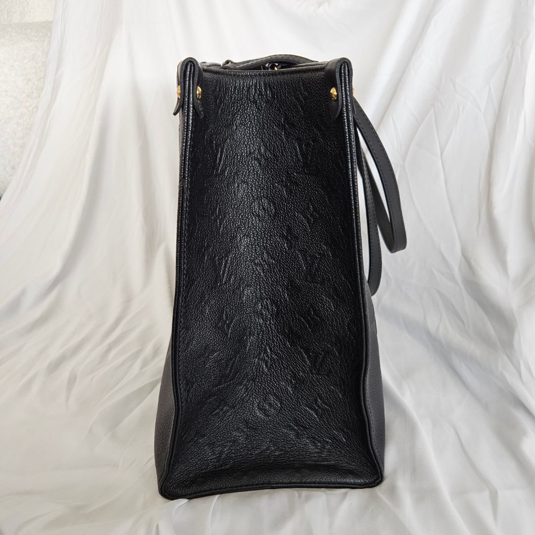 Louis Vuitton Black Monogram Empriente Leather On The Go GM Bag