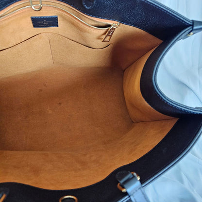 Louis Vuitton Black Monogram Empriente Leather On The Go GM Bag