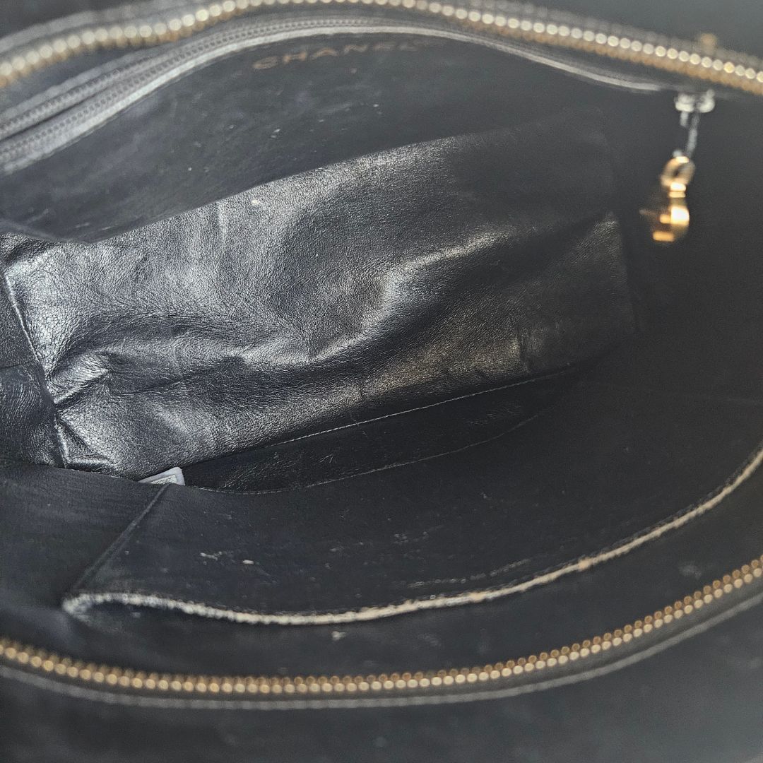 Chanel Madellion Patent Leather Vintage