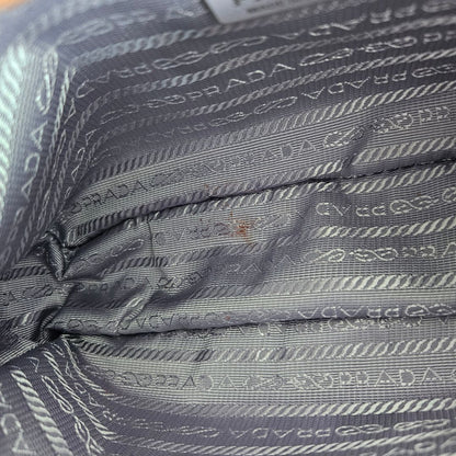 Prada Paillettes Sequin Mini Re-Edition 2000 Bag Lilium Black