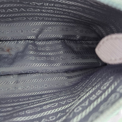 Prada Paillettes Sequin Mini Re-Edition 2000 Bag Lilium Black