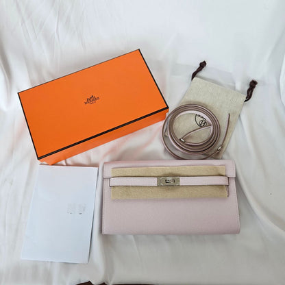 Hermes Kelly to go Mauve Pale Epsom with PHW