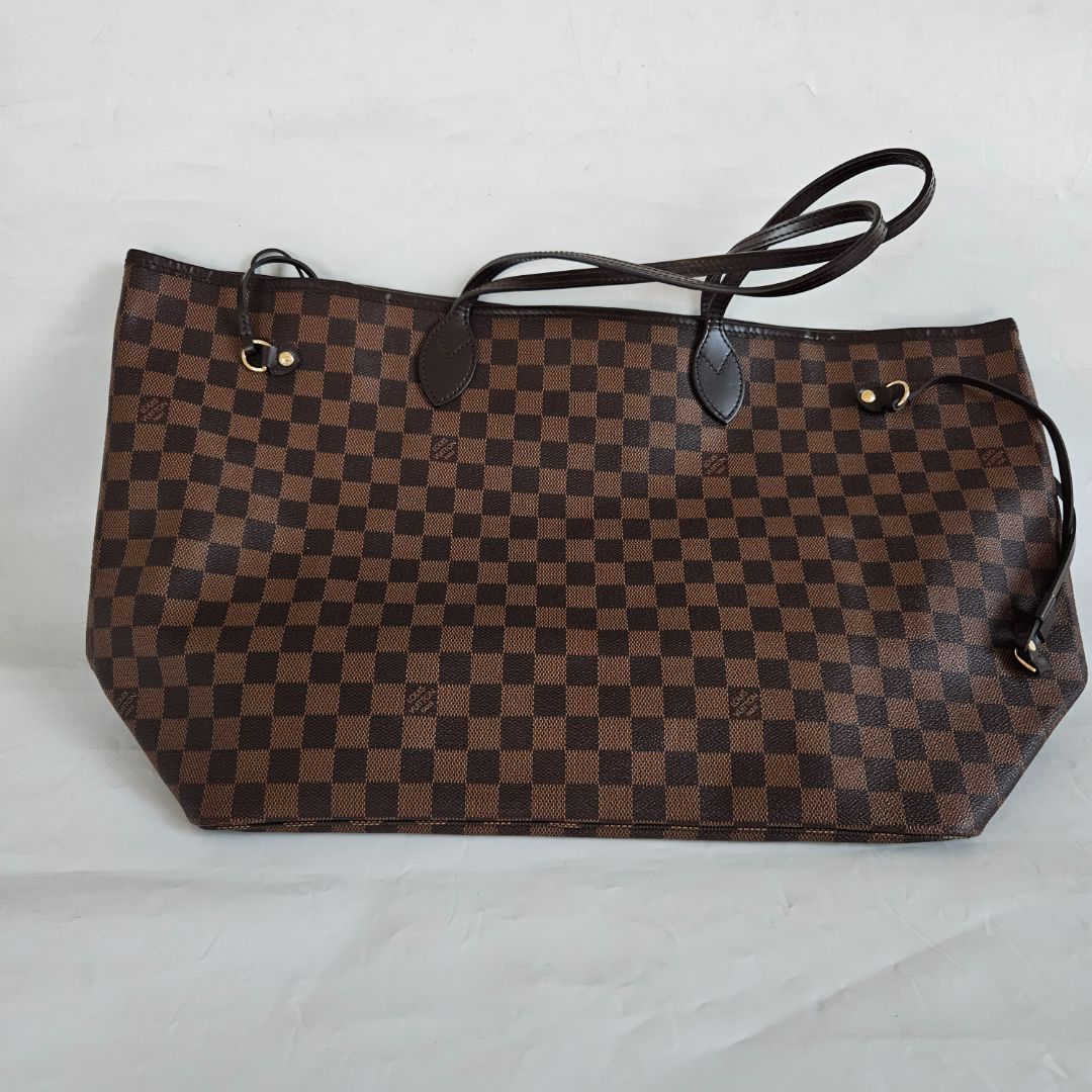 Louis Vuitton Damier Ebene Canvas Neverfull GM Bag