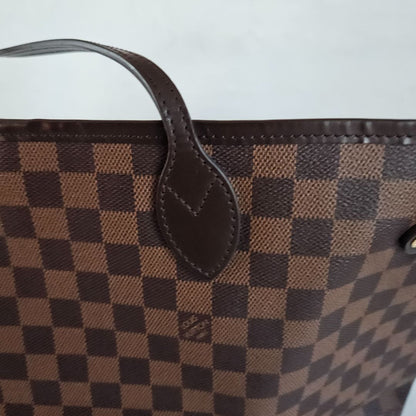 Louis Vuitton Damier Ebene Canvas Neverfull GM Bag