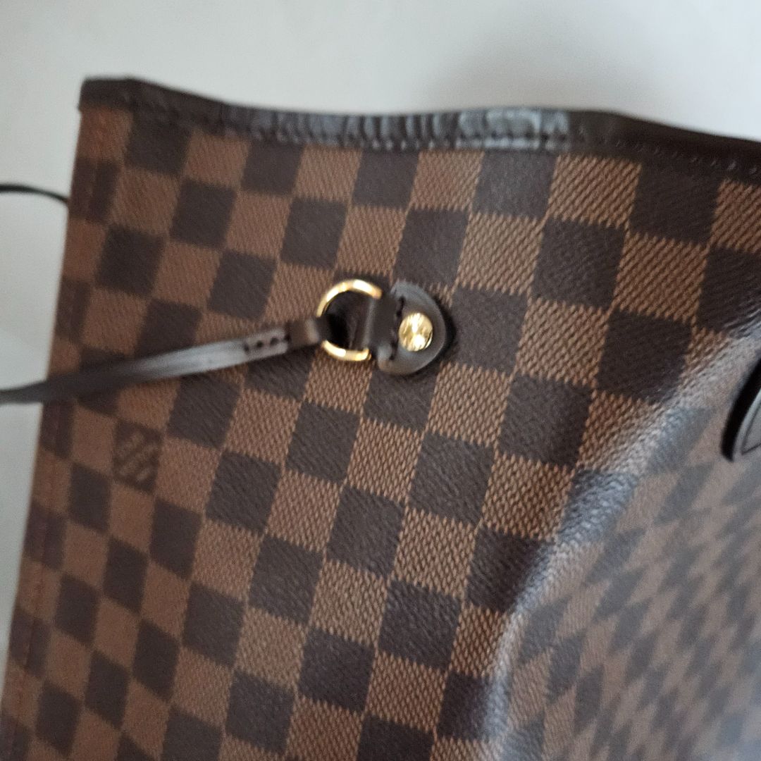 Louis Vuitton Damier Ebene Canvas Neverfull GM Bag