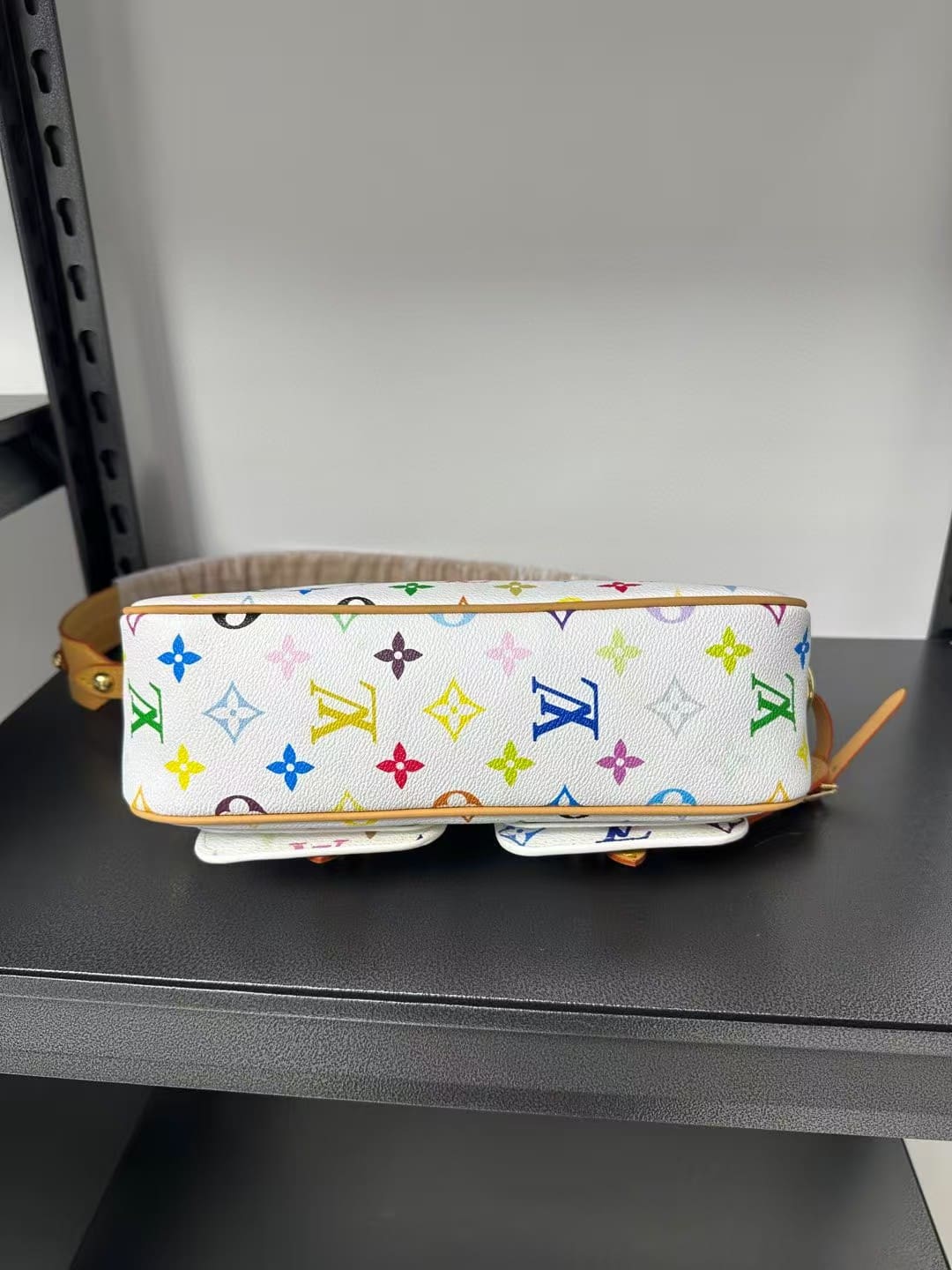 Louis Vuitton  Monogram Multicolor Lodge PM White