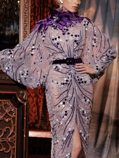 Mesh Exquisite Dance Party Women's Gown