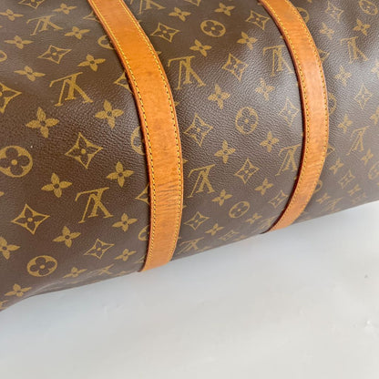Louis Vuitton Monogram Keepall 50 Travel Bag
