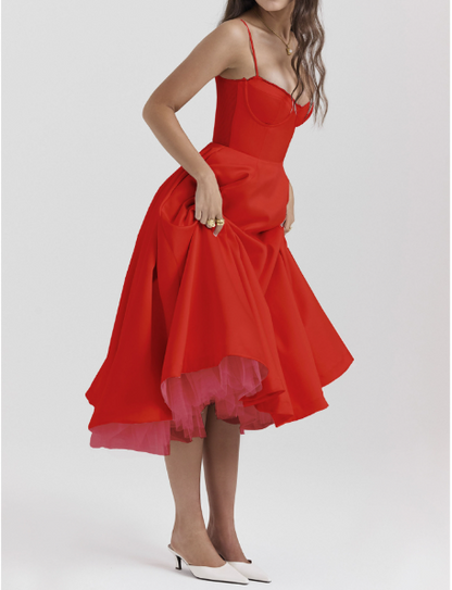 loveedsTM-puff sleeve dress