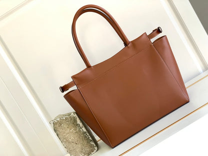 Celine Medium Cabas Bourgeoi brown handbag