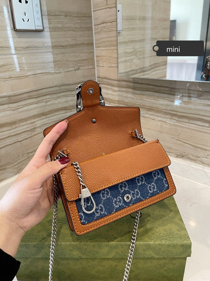 GUCCI Dionysus GG  Super Mini crossbody Bag