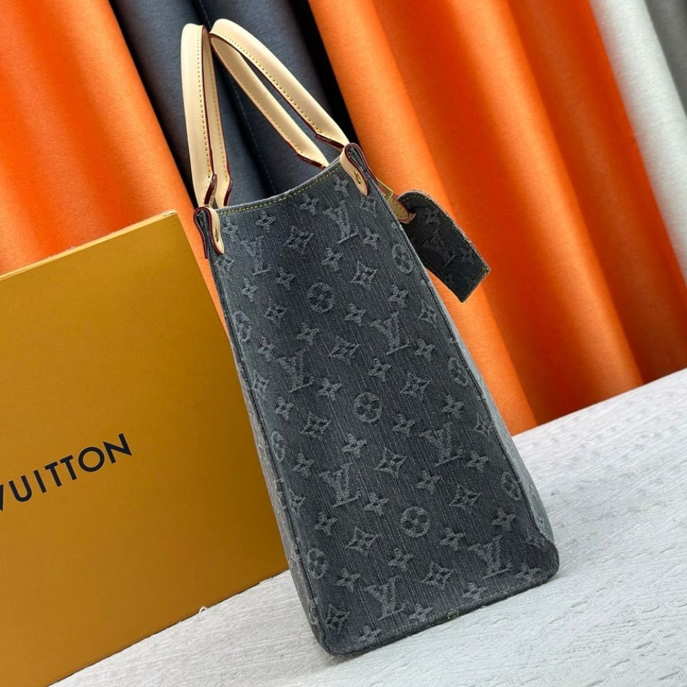 LOUIS VUITTON ONTHEGO MM WASHED GRAY 35CM M13189