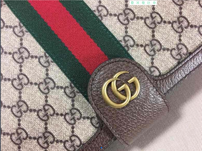 GUCCI GG Supreme Ophidia Web Sherry