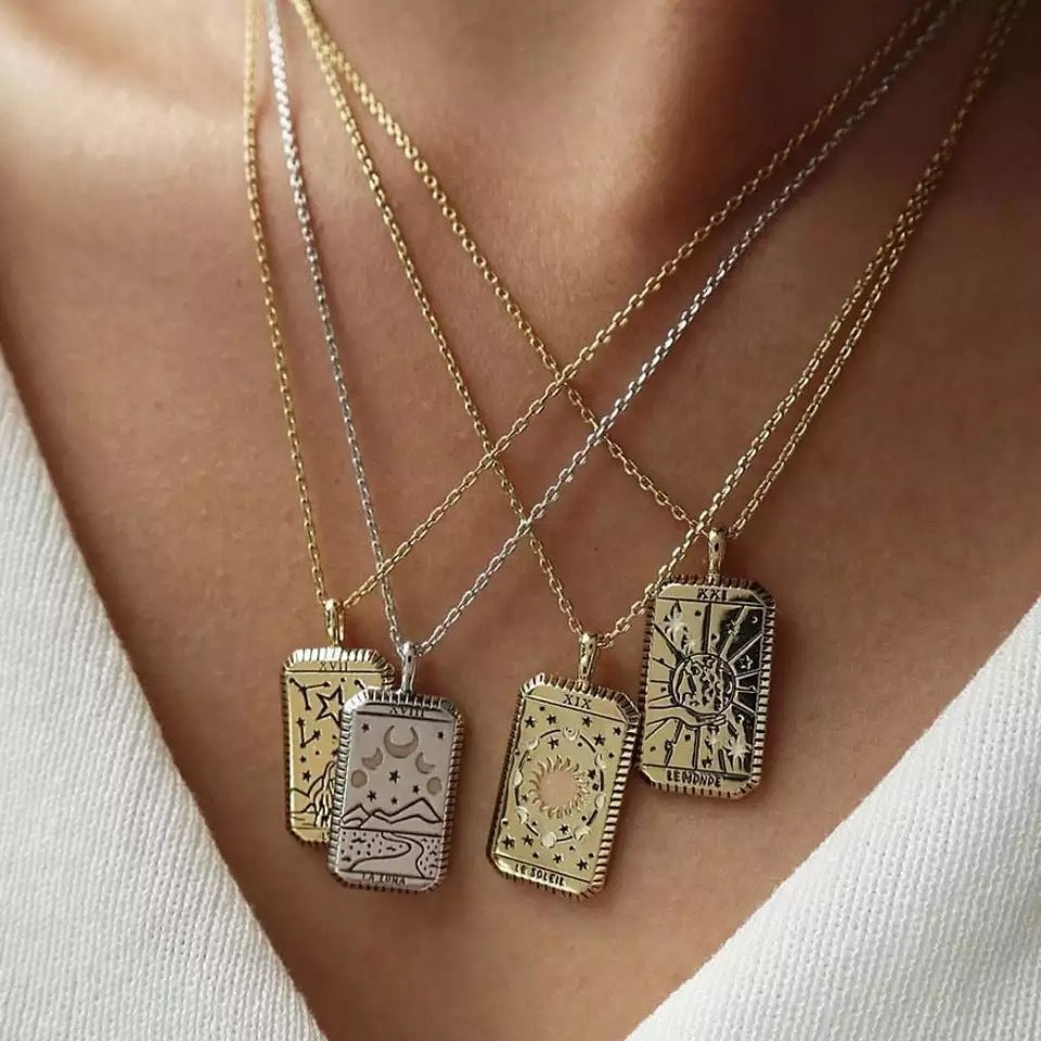 Tarot Pendant Necklace