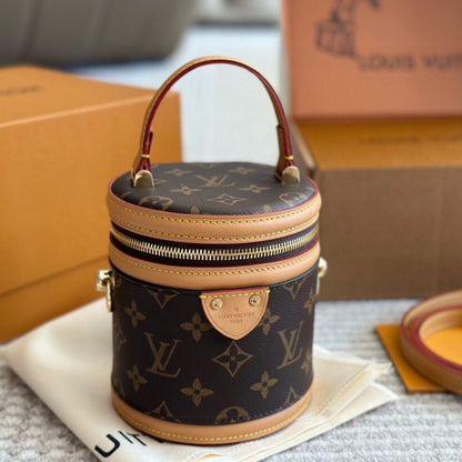 LOUIS VUITTON NANO CANNES MONOGRAM CANVAS BROWN 12CM M82952