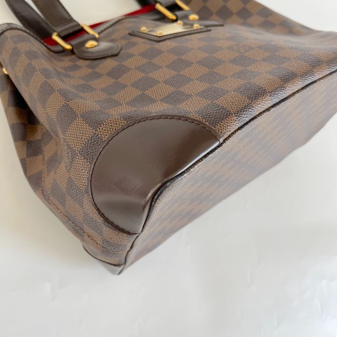 Louis Vuitton Damier Ebene Canvas and Leather Hampstead PM Bag
