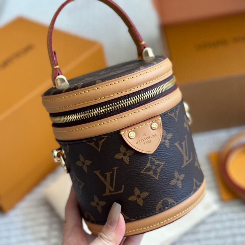 LOUIS VUITTON NANO CANNES MONOGRAM CANVAS BROWN 12CM M82952
