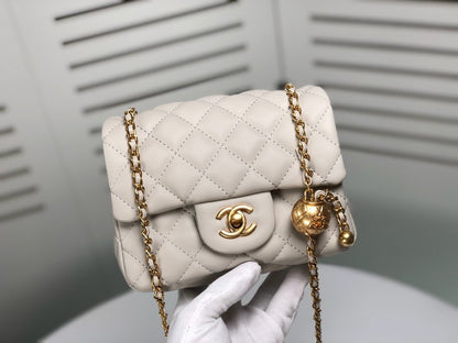 CHANEL  PEARL CRUSH MINI FLAP