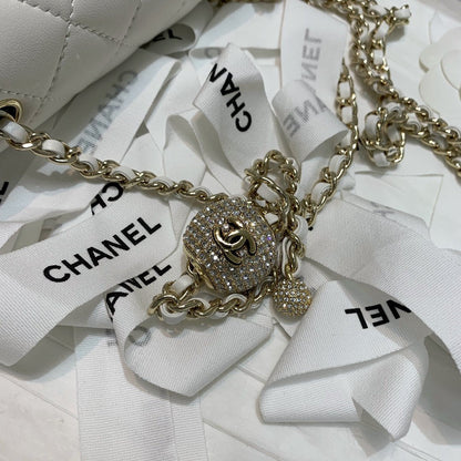CHANEL 23C White Mini