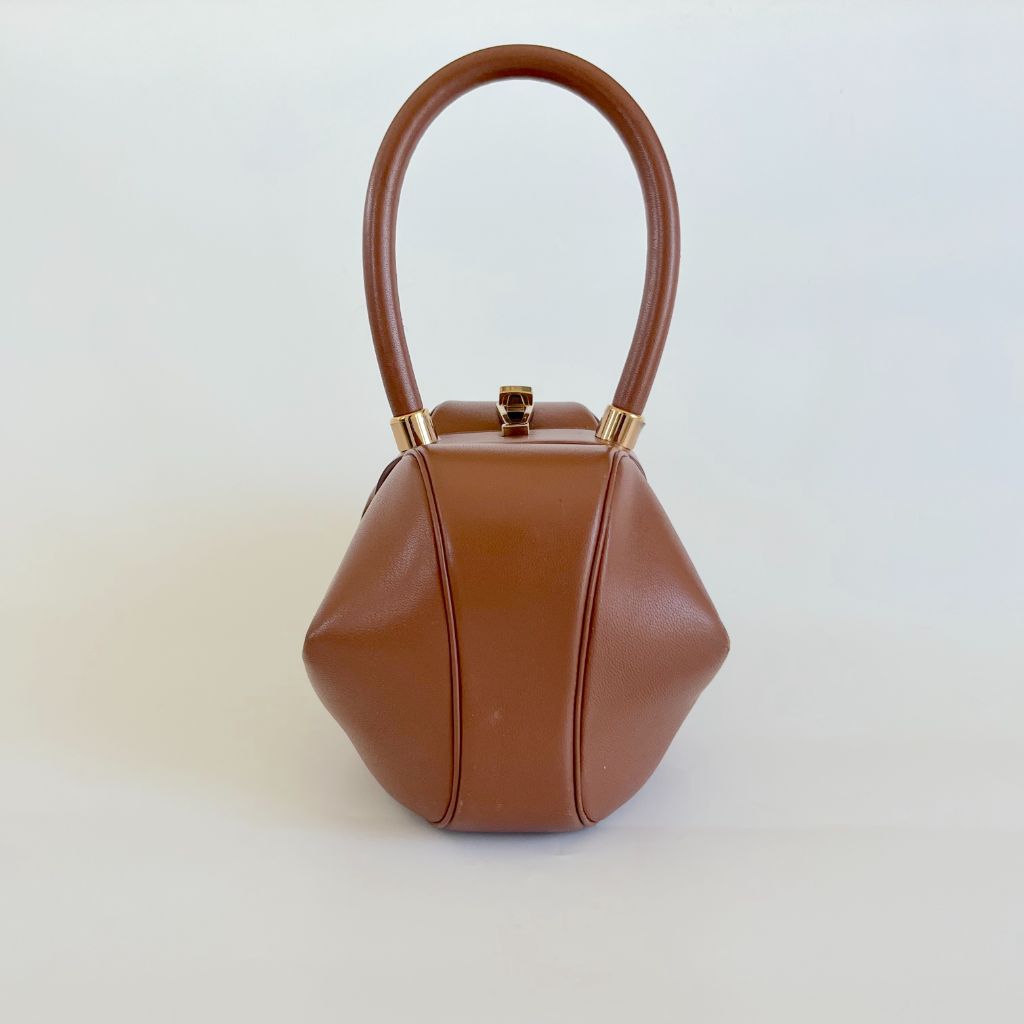 Gabriela Hearst brown leather Nina Bag