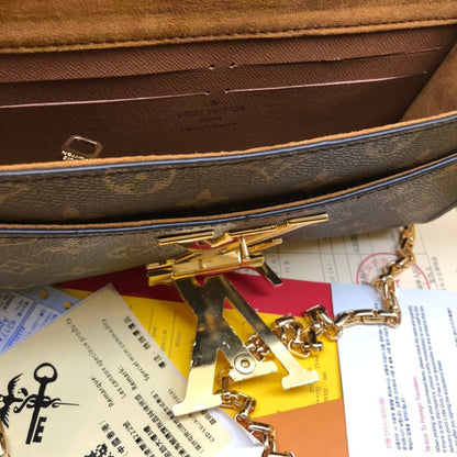 Louis Vuitton Monogram Chain Wallet