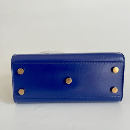 Saint Laurent Nano Blue Sac De Jour Bag