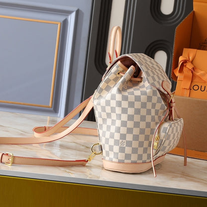 LOUIS VUITTON MONTSOURIS PM DAMIER AZUR 30CM N00120