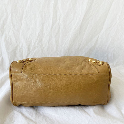 Balenciaga Classic Velo Tan City Bag