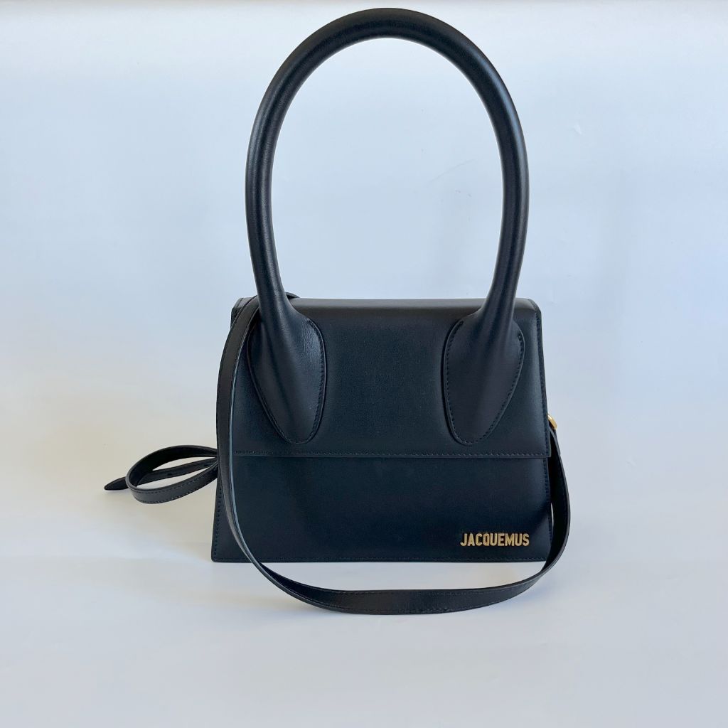 Jacquemus Le Grand Chiquito black leather bag