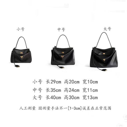 BALENCIAGA Rodeo leather tote