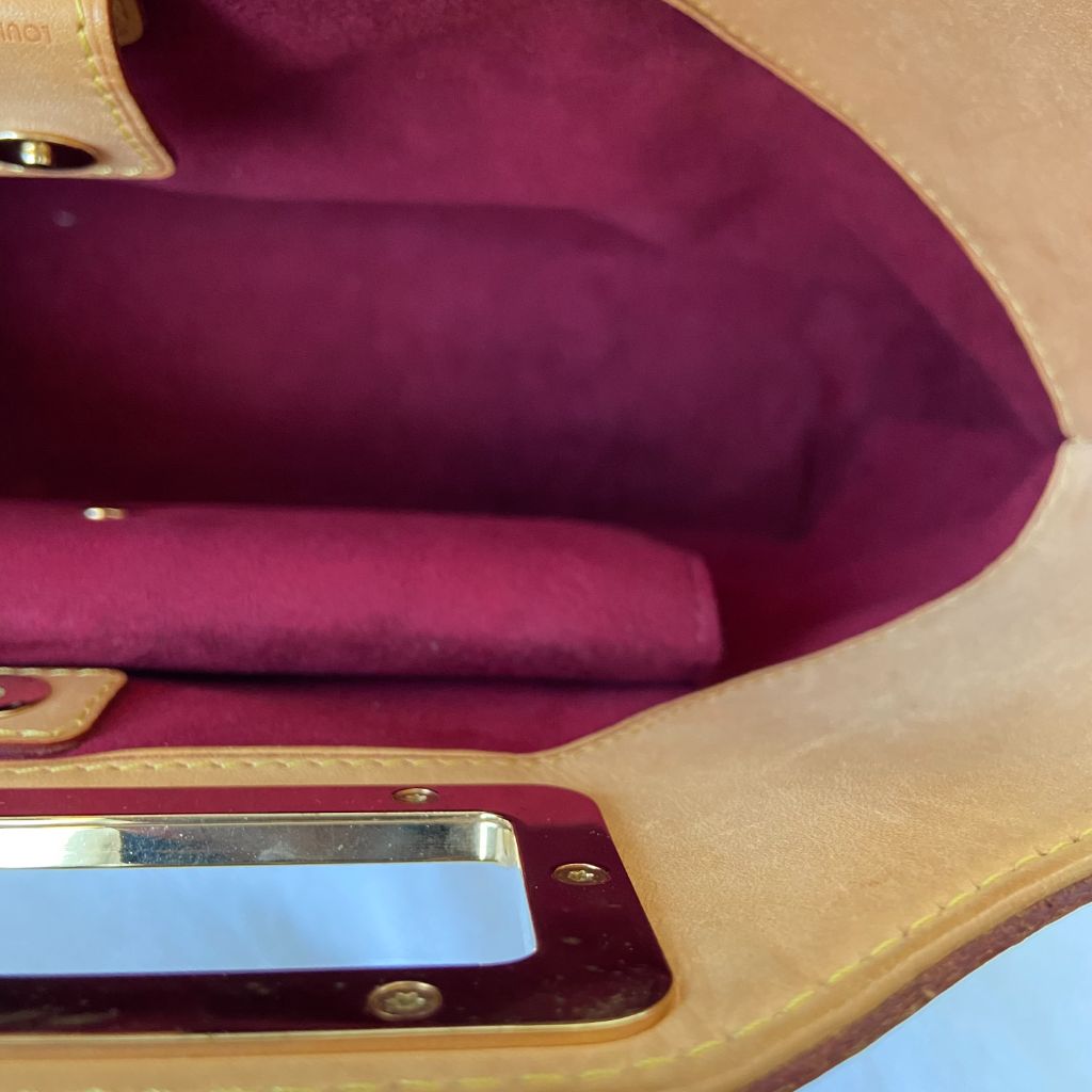 Louis Vuitton White Multicolor Monogram Canvas Judy MM Bag