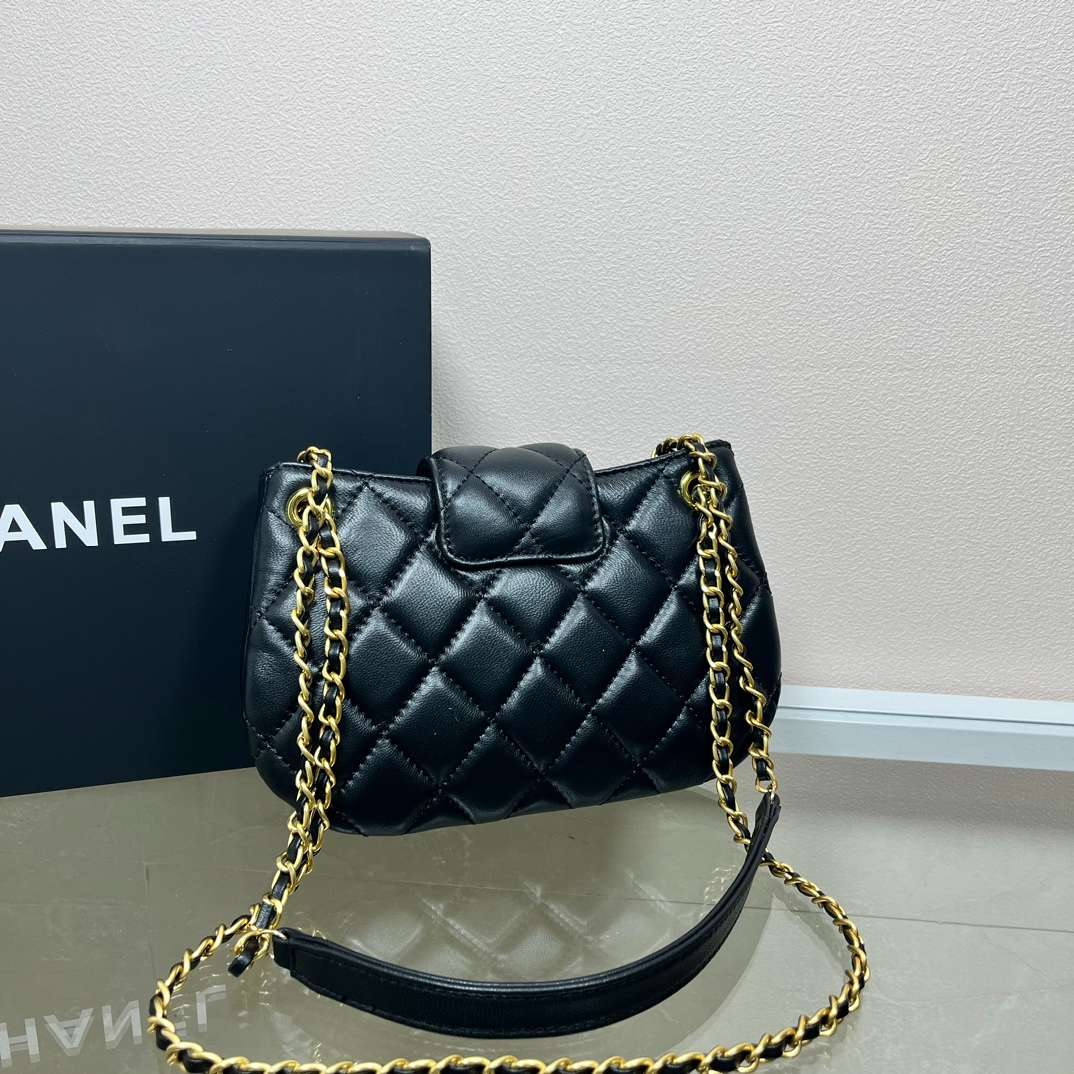 Chanel 24C Big Logo Hobo Bag