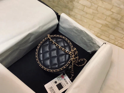 Chanel Around CC Filigree Goatskin - 12cm