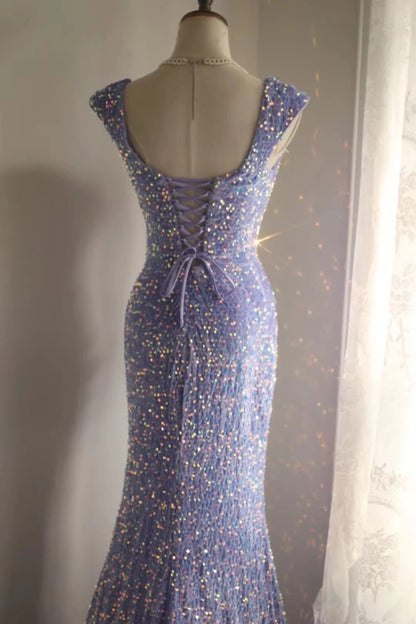 Long Mermaid Sequin Party Dress Evening Dress Prom Dresses     cg25756