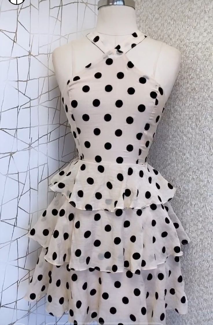 A Line Black Polka Dots Short Party Dress Cocktail Dresses Homecoming Dress     cg25744