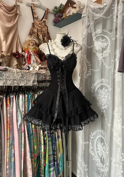 Black Short Party Dress Short Evening Dress      cg25497