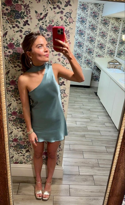 chic short evening dress short party gown      fg5854