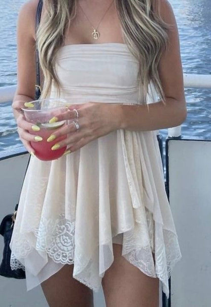 Ivory Short Party Dress Short Prom Dresses Homecoming Gowns      cg25634